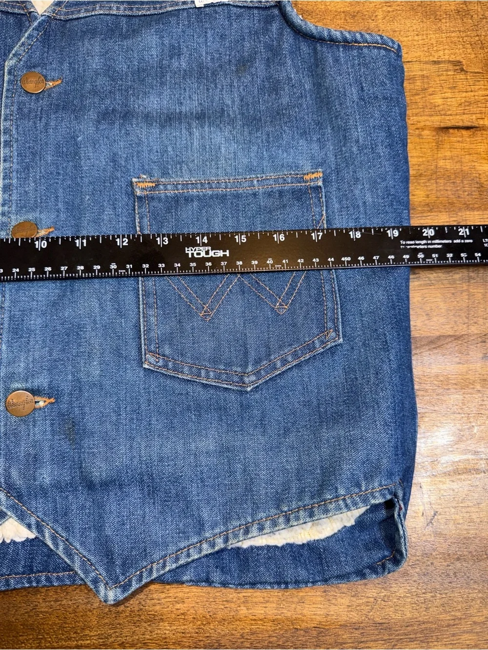 Wrangler vintage sherpa